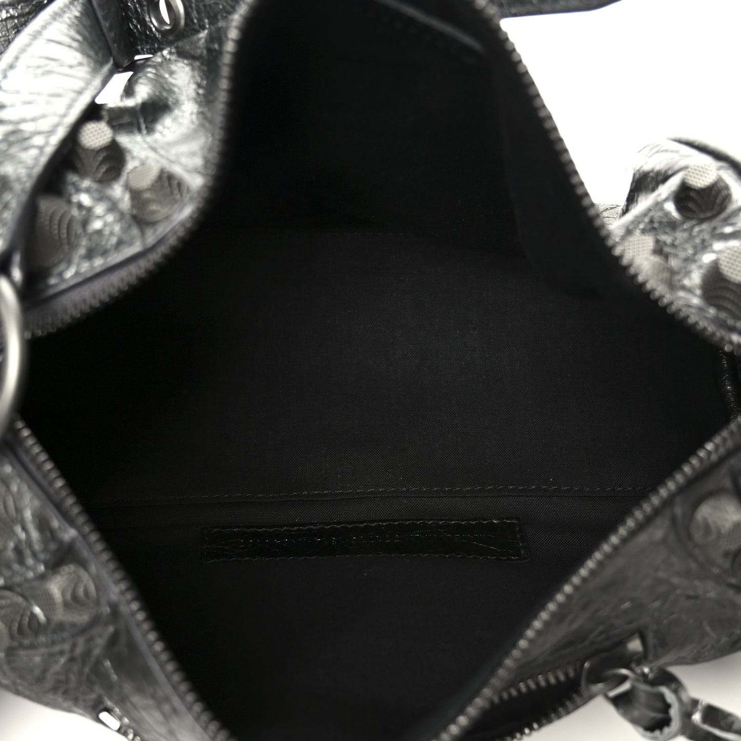 Agneau Arena Le Cagole Cylinder Bag Steel Grey