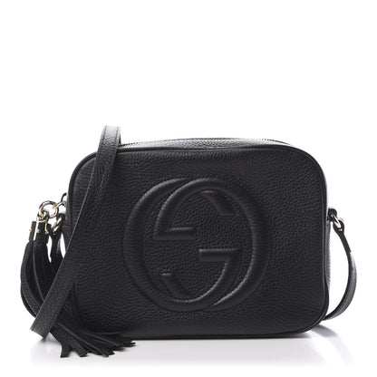 Gucci Pebbled Calfskin Small Soho Disco Bag Black 1 of 10