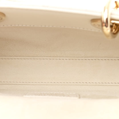 Christian Dior Lambskin Cannage Small Lady D-Joy Latte 5 of 11
