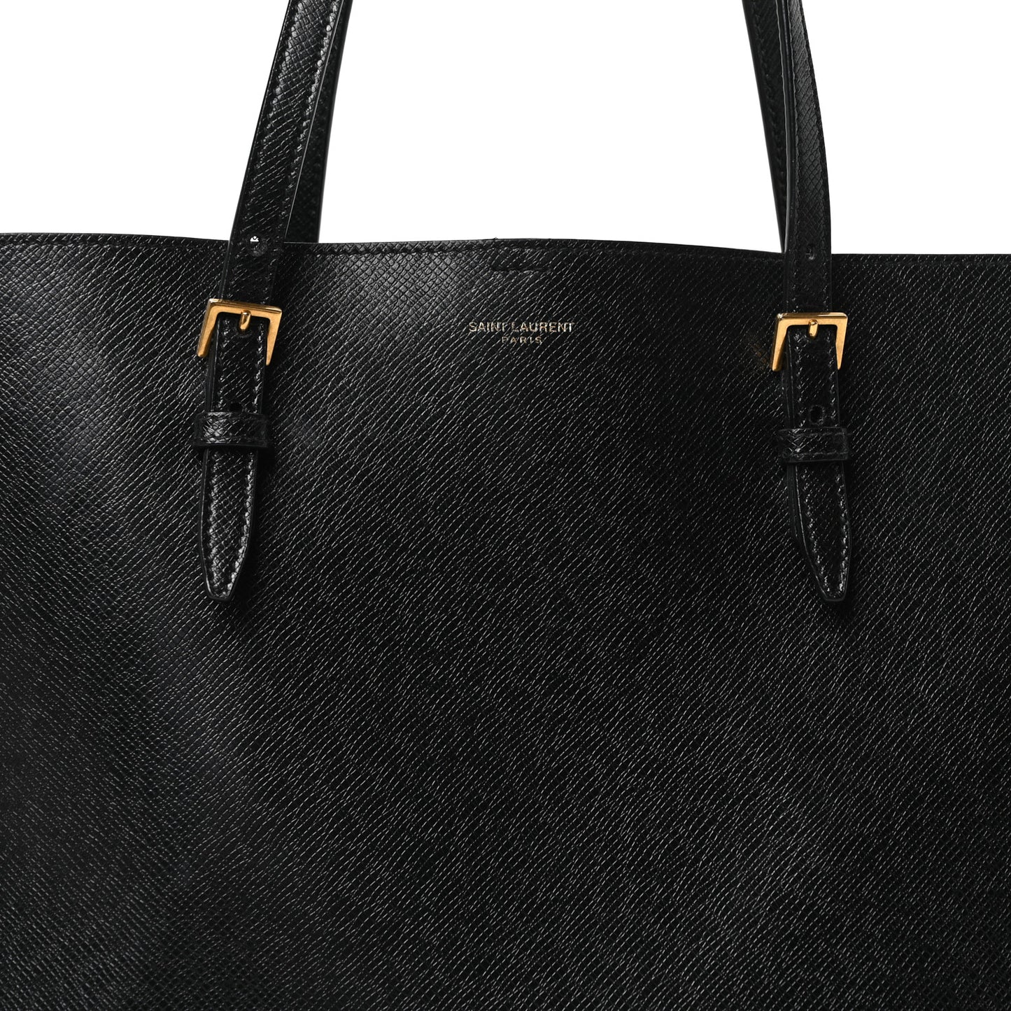 Calfskin Large Shopping Tote Black