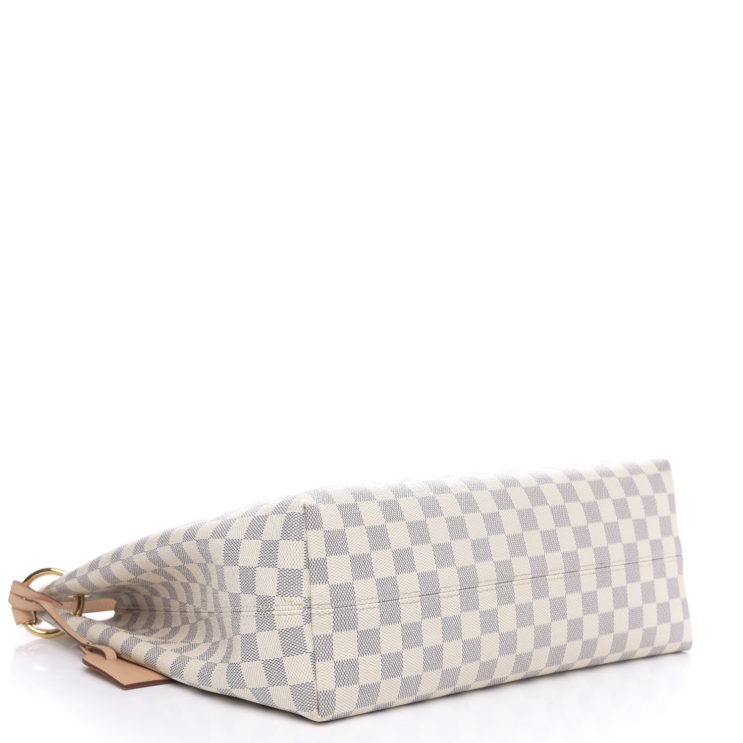 Louis Vuitton Damier Azur Graceful MM Rose Ballerine 4 of 16