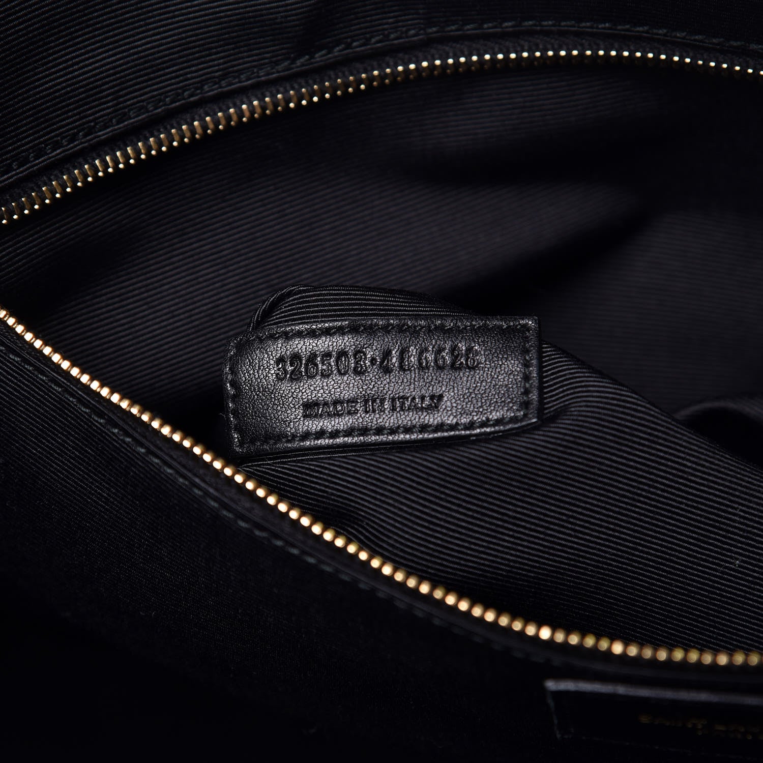 Saint Laurent Calfskin Classic Duffle 24 Black 7 of 13