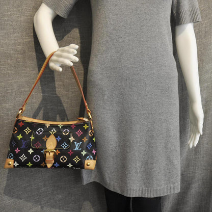 Louis Vuitton Monogram Multicolor Eliza Black 3 of 10