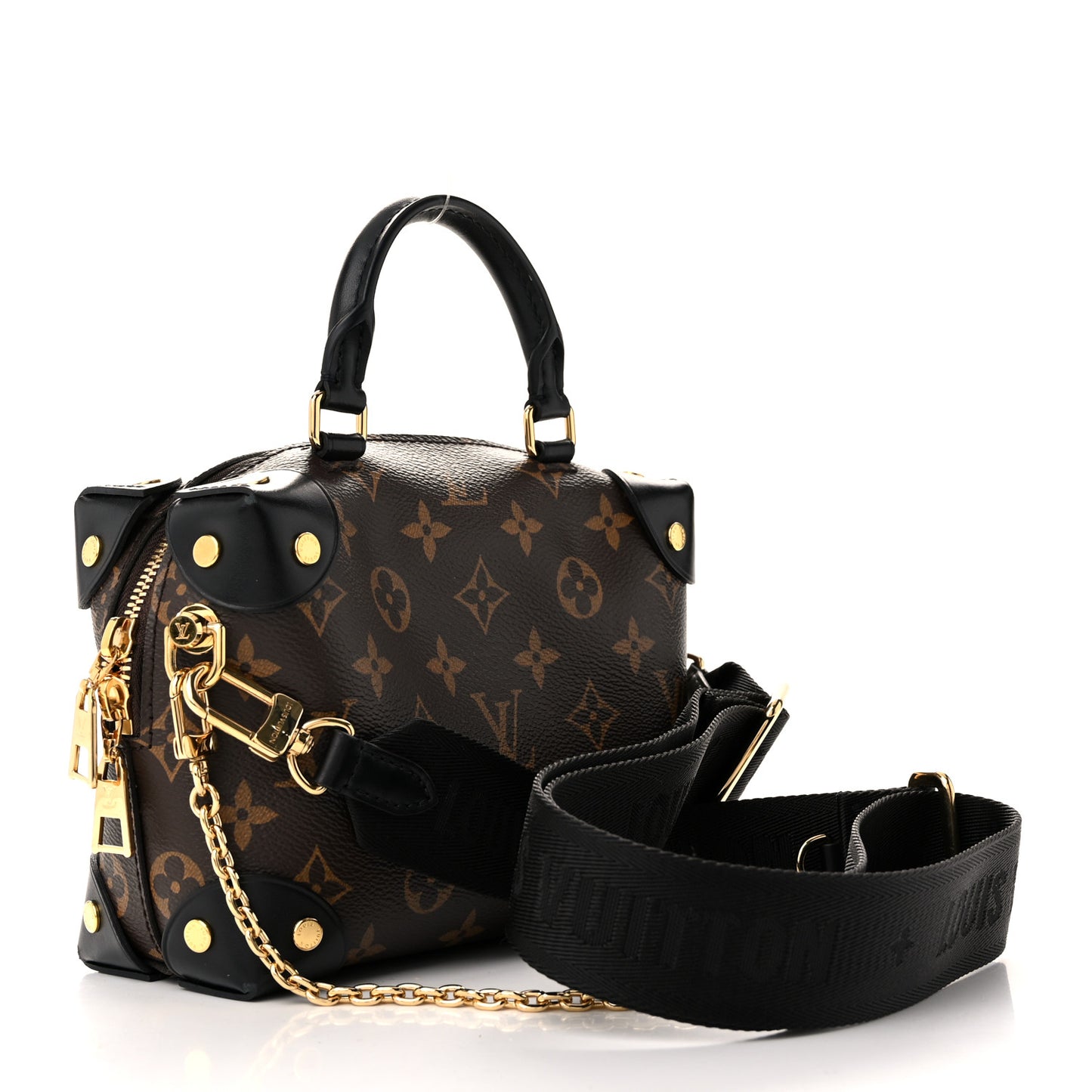 Monogram Petite Malle Souple Black