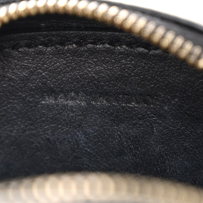 Celine Smooth Calfskin Cuir Triomphe Oval Bag Black 8 of 12