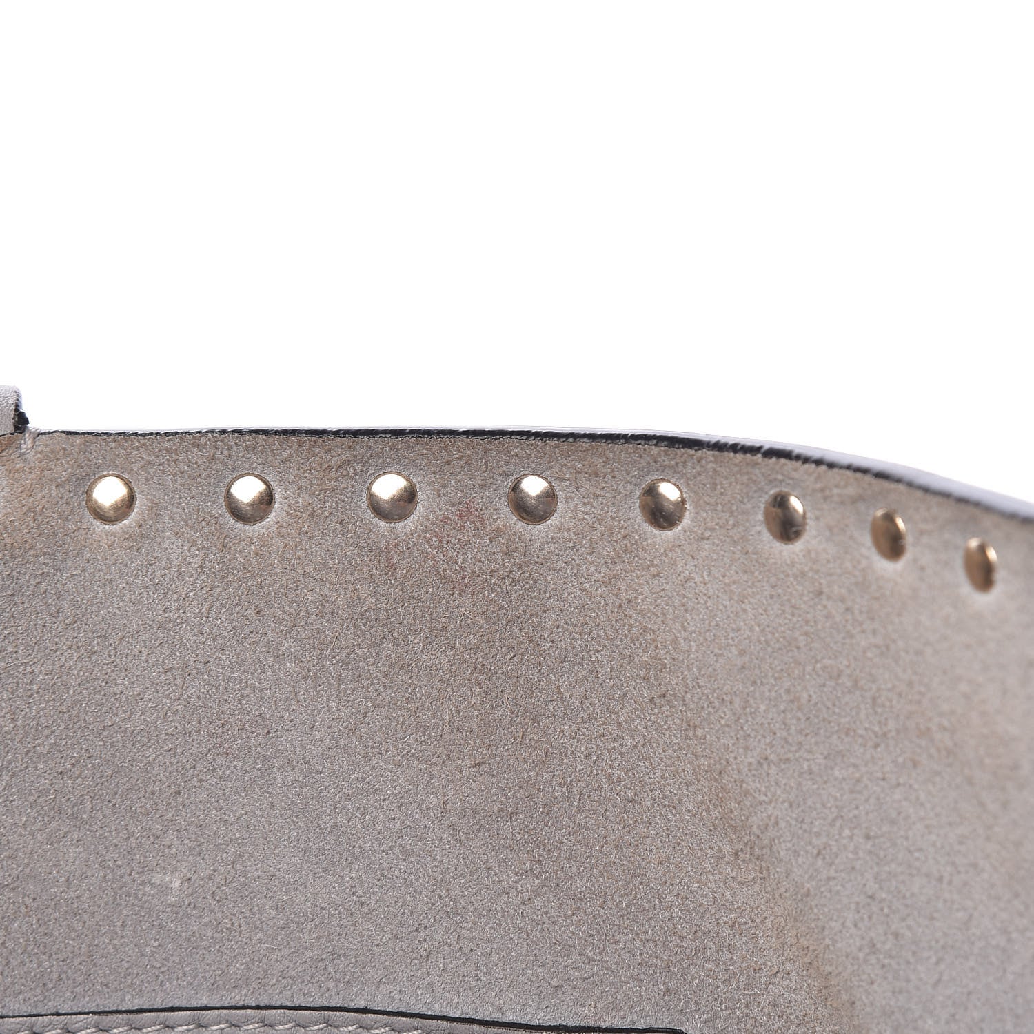 Valentino Garavani Grained Calfskin Rockstud Shoulder Tote Perla 18 of 20