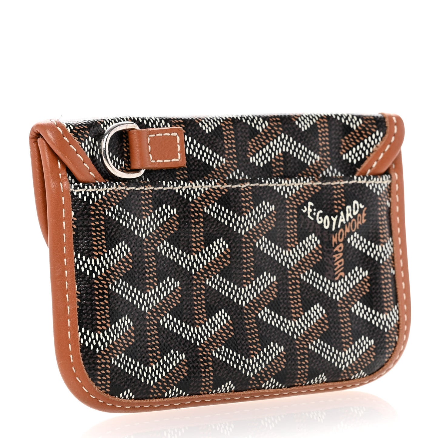 Goyardine Mini Anjou Pouch Black Gold