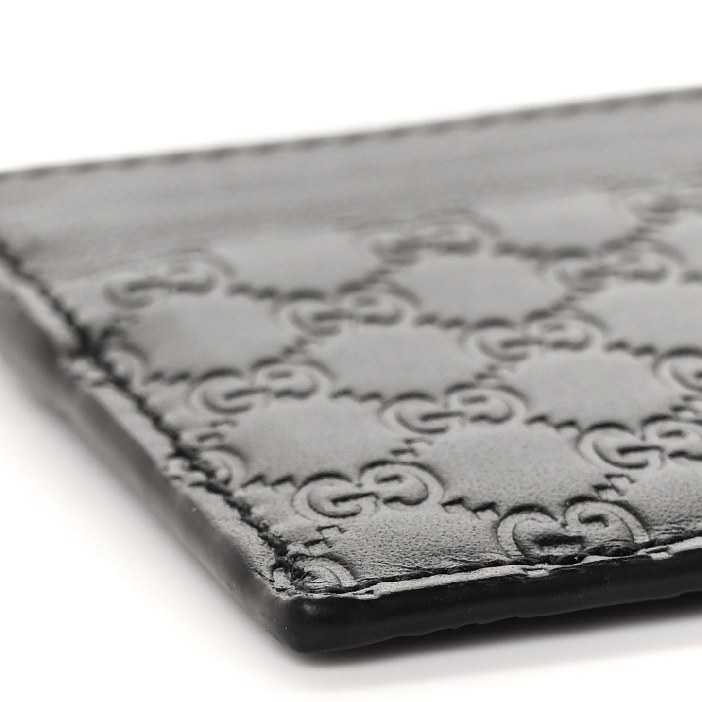 Microguccissima Card Holder Black