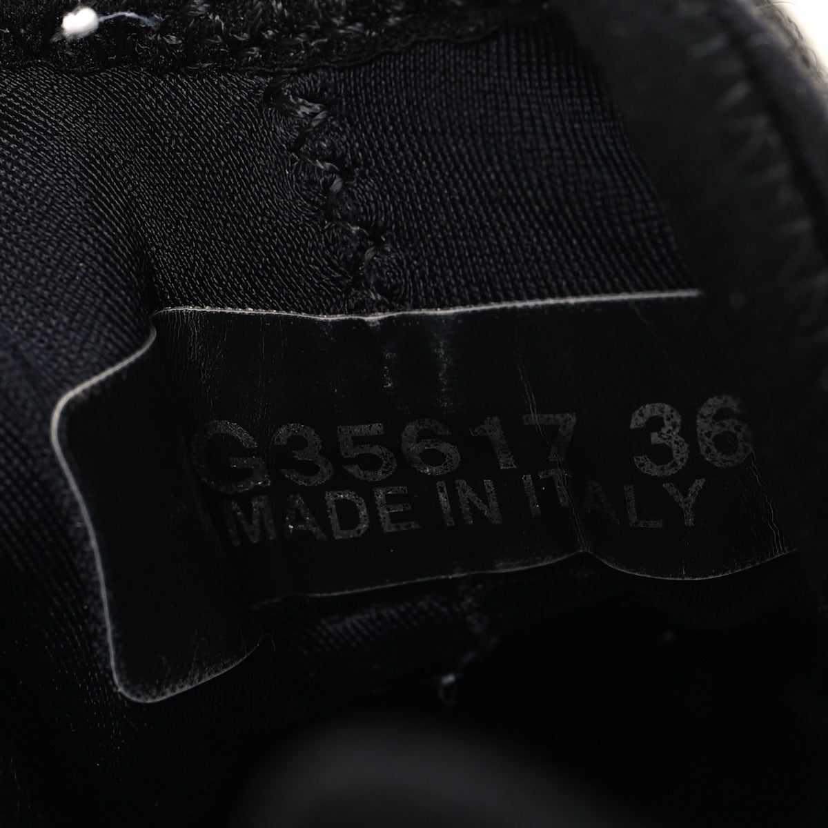 Chanel Velvet Calfskin Mixed Fibers CC Sneakers 36 Black 7 of 9