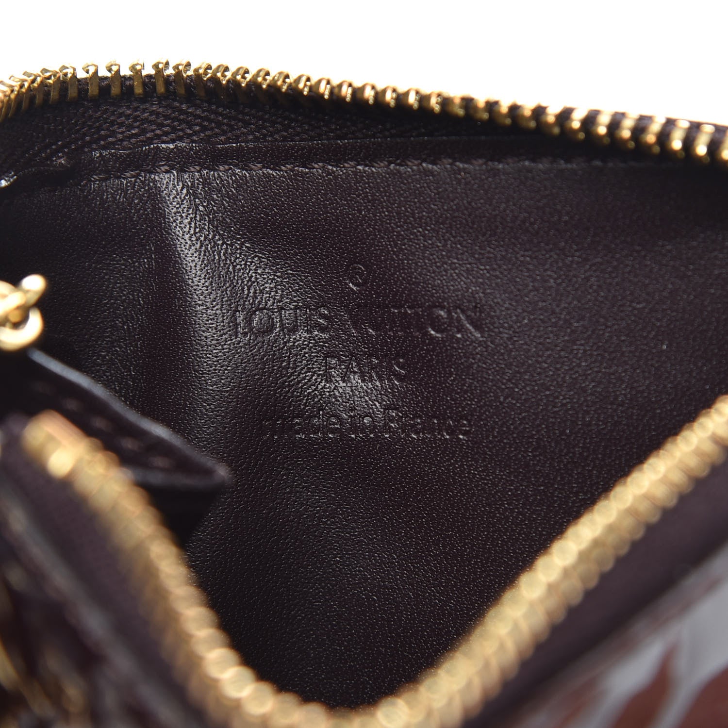 Louis Vuitton Vernis Key Pouch NM Amarante 6 of 6