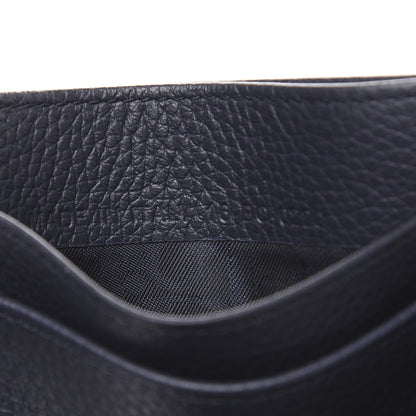Christian Dior X AIR JORDAN Grained Calfskin Card Holder Bleu 6 of 7