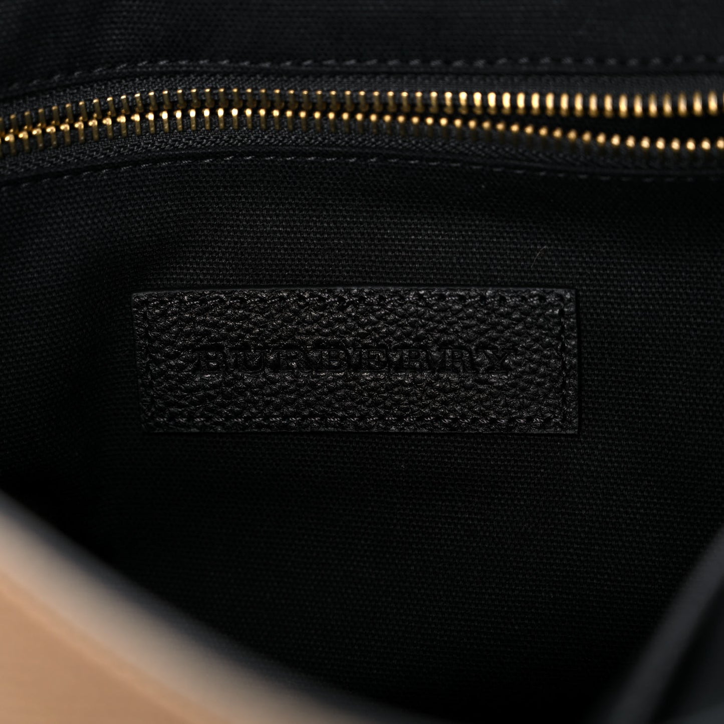 Canvas Mega Check Small Baildon Messenger Bag Black