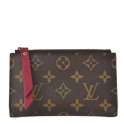 Louis Vuitton Monogram Adele Compact Wallet Fuchsia 1 of 9