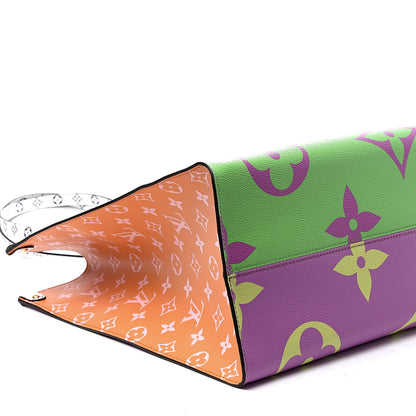 Louis Vuitton Monogram Giant Onthego GM Pink Lilac 7 of 9