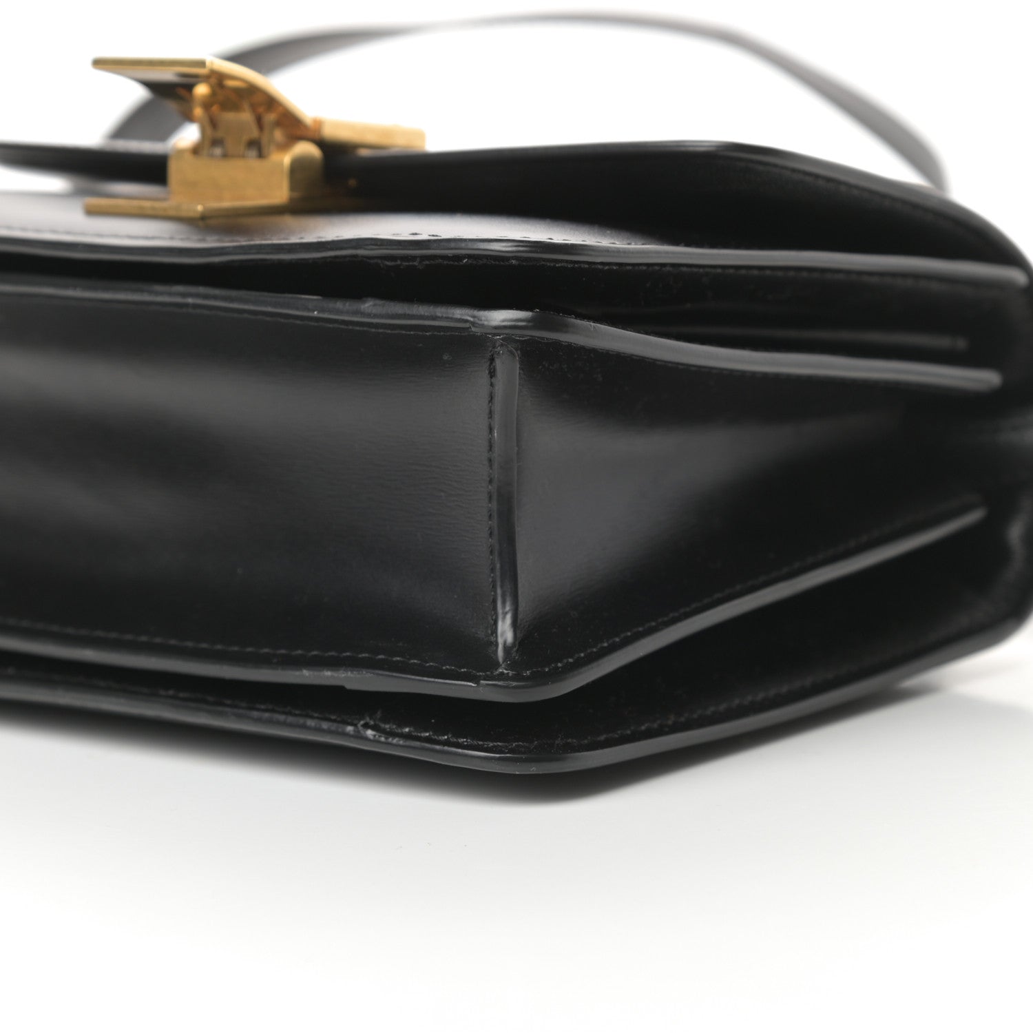 Celine Box Calfskin Small Classic Box Flap Bag Black 10 of 14