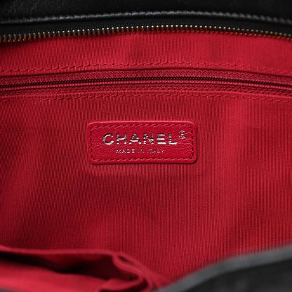 Chanel Aged Calfskin Quilted Maxi Gabrielle Hobo Black 5 of 13