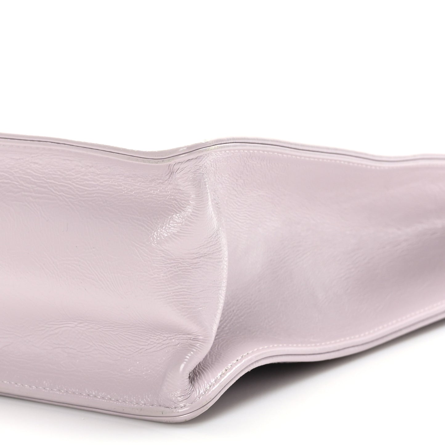 Lambskin CC Shoulder Bag Lilac