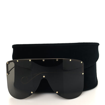 Gucci Star Studded Shield Sunglasses GG1244S Black 7 of 7
