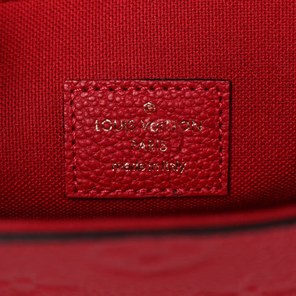 Louis Vuitton Empreinte Pochette Felicie Chain Wallet Scarlet 7 of 10