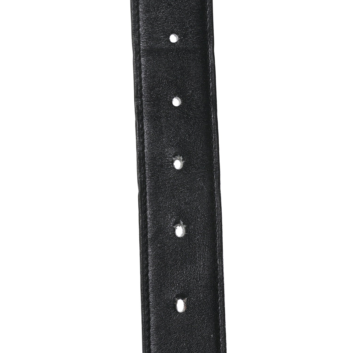 Hermes Swift Togo 32mm H Belt 95 Black Chocolate 5 of 6