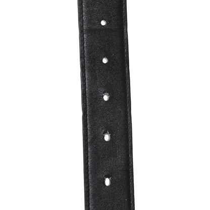Hermes Swift Togo 32mm H Belt 95 Black Chocolate 5 of 6
