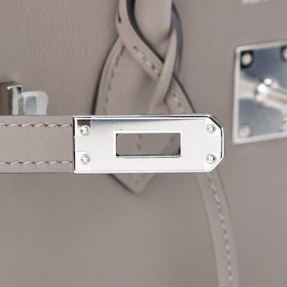 Hermes Swift Birkin 25 Gris Asphalte 11 of 33