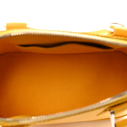 Louis Vuitton Epi Alma BB Citron 5 of 10