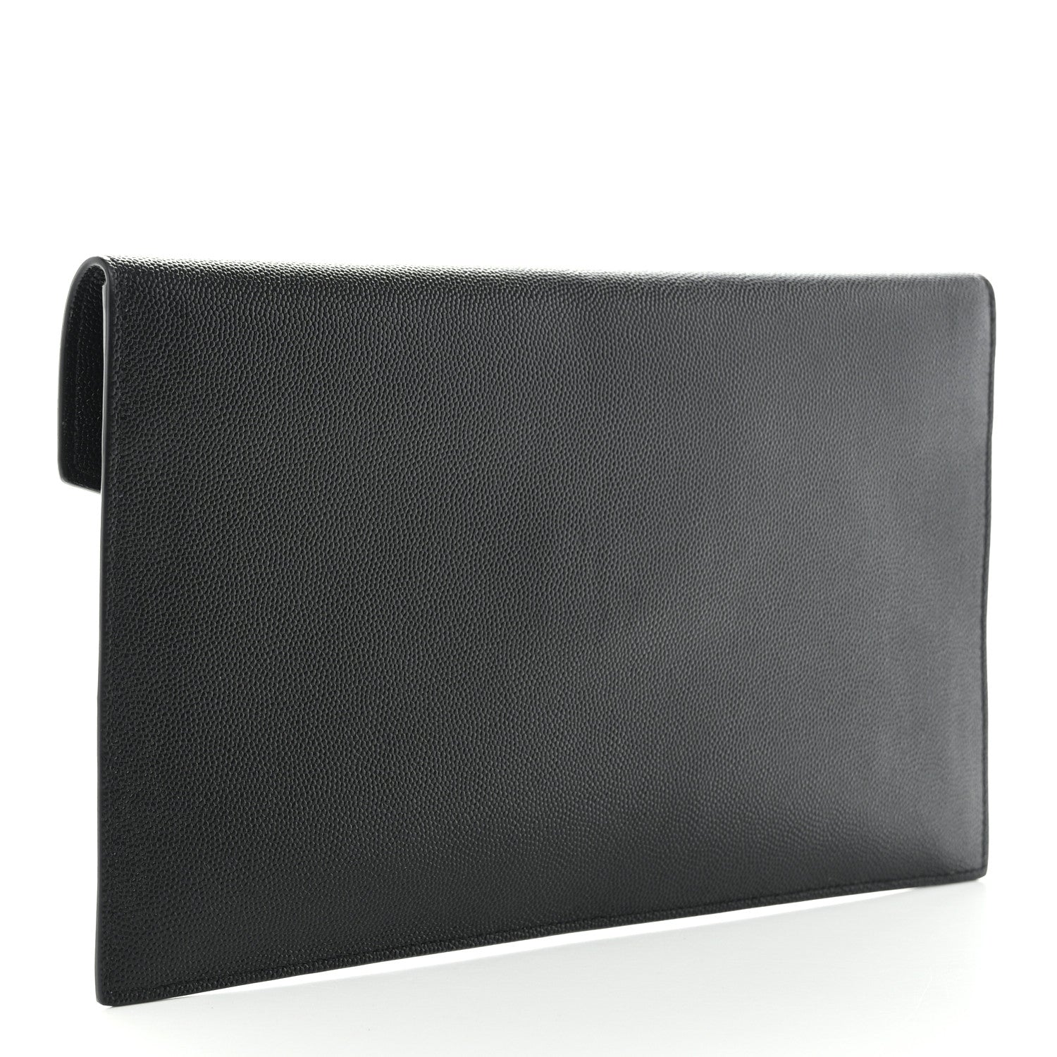 Saint Laurent Grain De Poudre Uptown Pouch Black 3 of 7