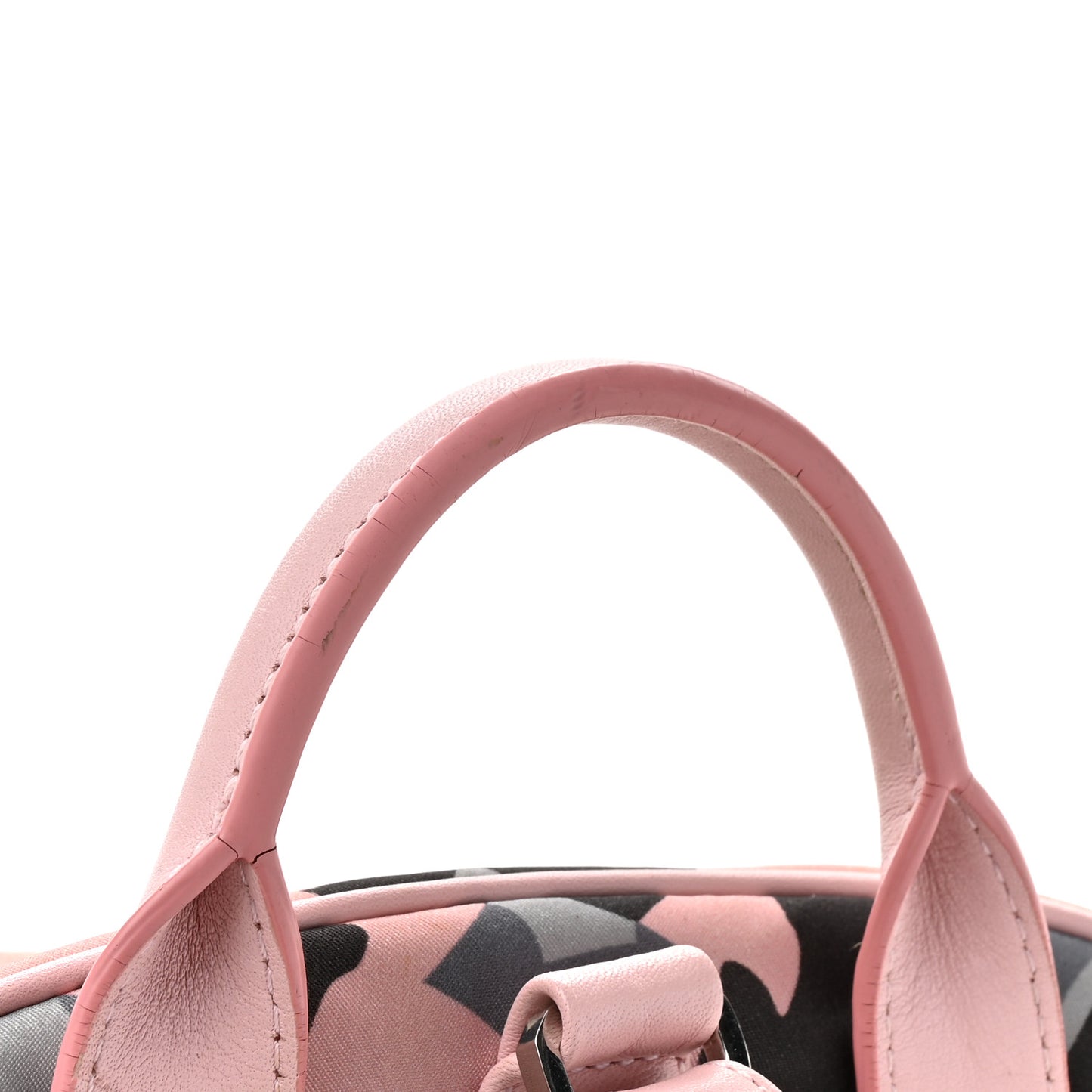 Nylon Camo Backpack Pink Blush