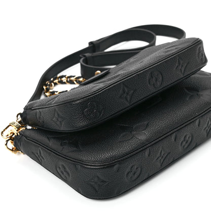 Louis Vuitton Empreinte Monogram Giant Multi Pochette Accessories Black 11 of 13