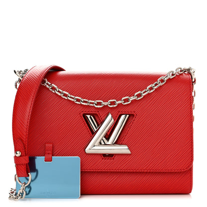 Louis Vuitton Epi Twist Shoulder Bag MM Coquelicot 1 of 9