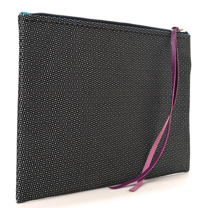 Hermes Cotton Goatskin Navette Petit H Pouch PM 3 of 7