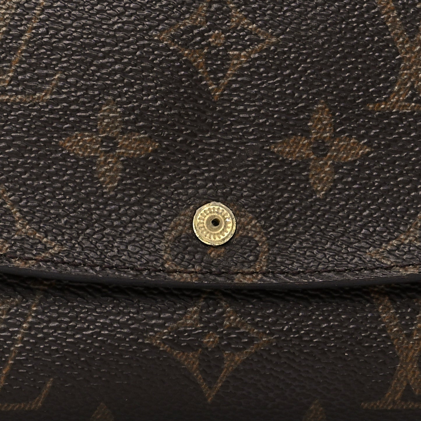 Monogram Emilie Wallet Poppy