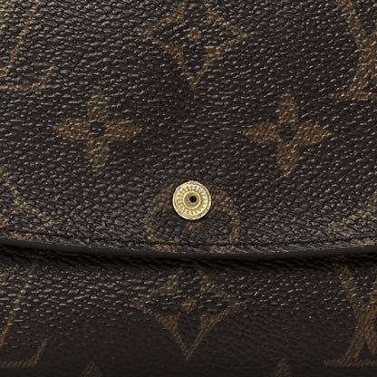 Louis Vuitton Monogram Emilie Wallet Poppy 9 of 10
