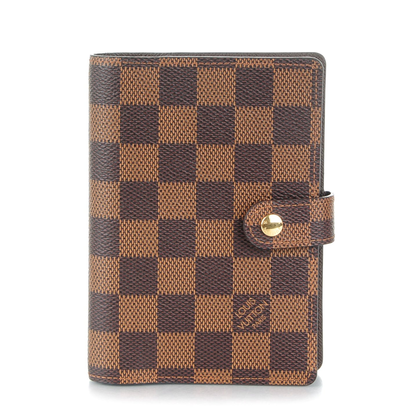 Damier Ebene Small Ring Agenda Cover