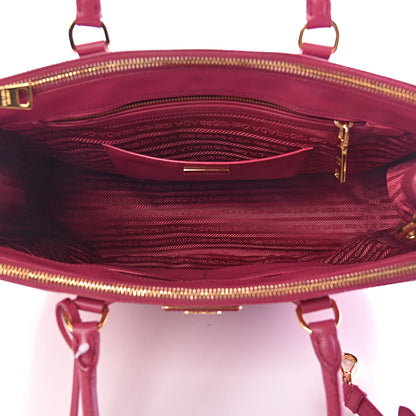 Prada Saffiano Medium Galleria Double Zip Tote Fuxia 5 of 11