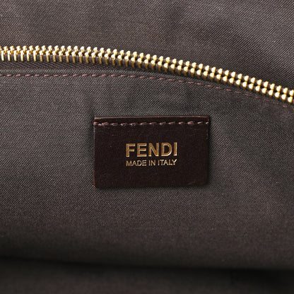 Fendi Zucca Vitello Artic Tote Tobacco 6 of 10