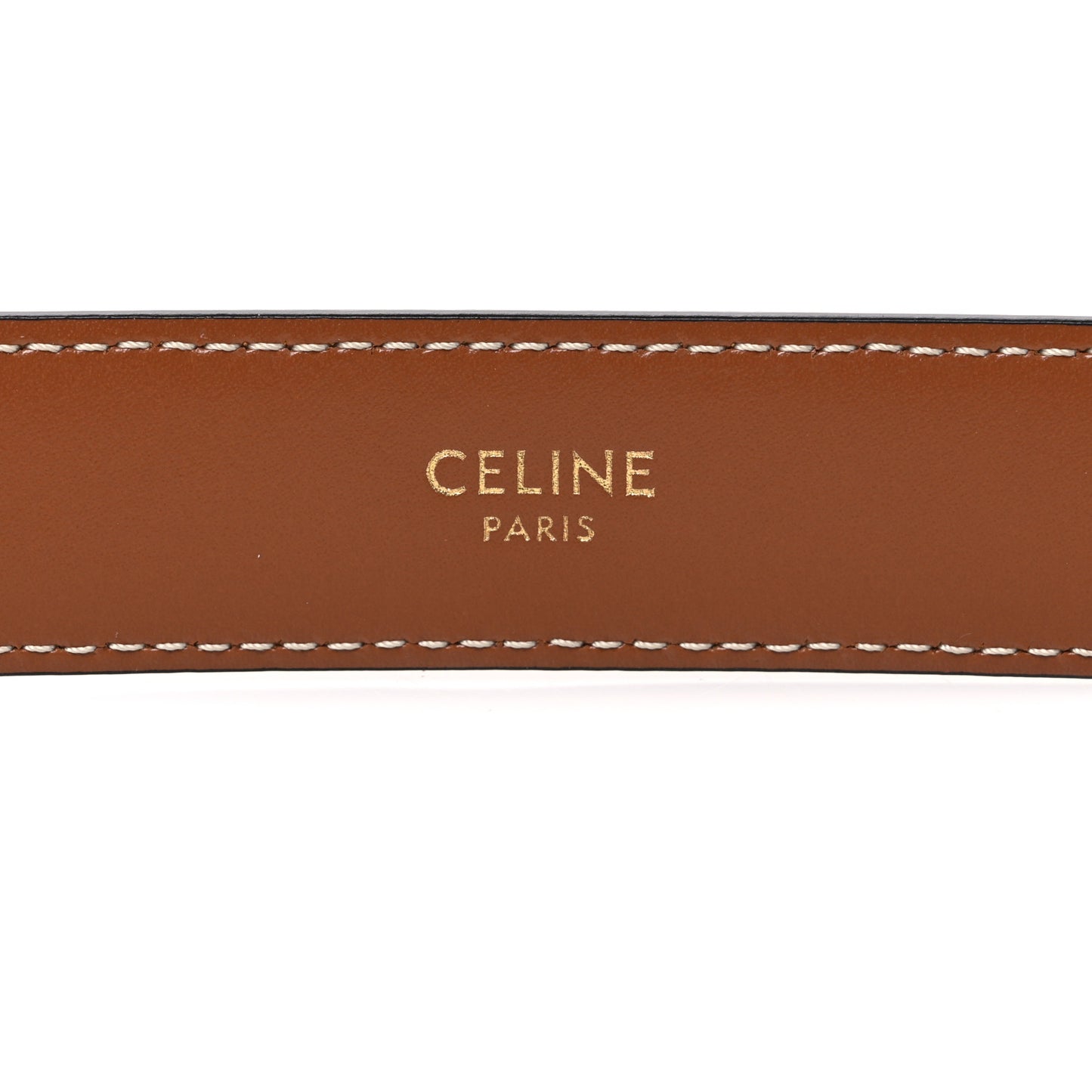 Box Calfskin Medium 25mm Triomphe Belt 80 32 Tan