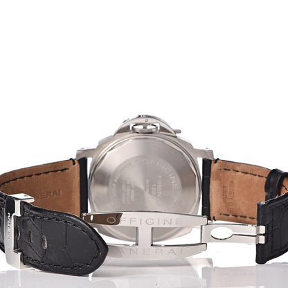 Panerai Stainless Steel Alligator 40mm Luminor Marina Automatic Watch PAM00049 5 of 11