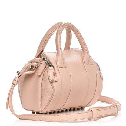 Alexander Wang Pebbled Lambskin Mini Rockie Pale Pink Rhodium Hardware 2 of 10