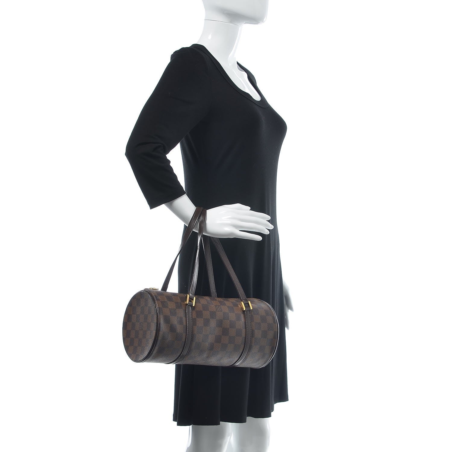 Louis Vuitton Damier Ebene Papillon 30 2 of 13