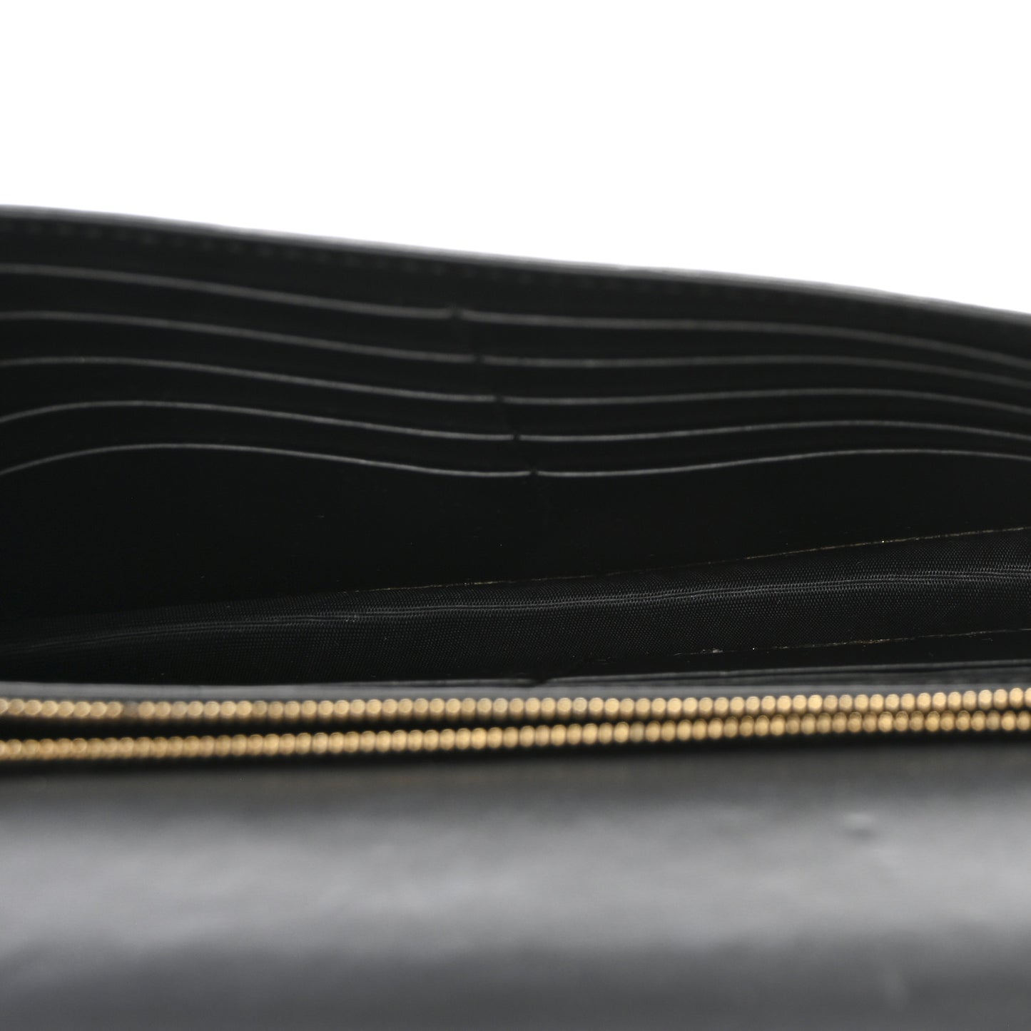 Guccissima Icon Chain Wallet Black Black