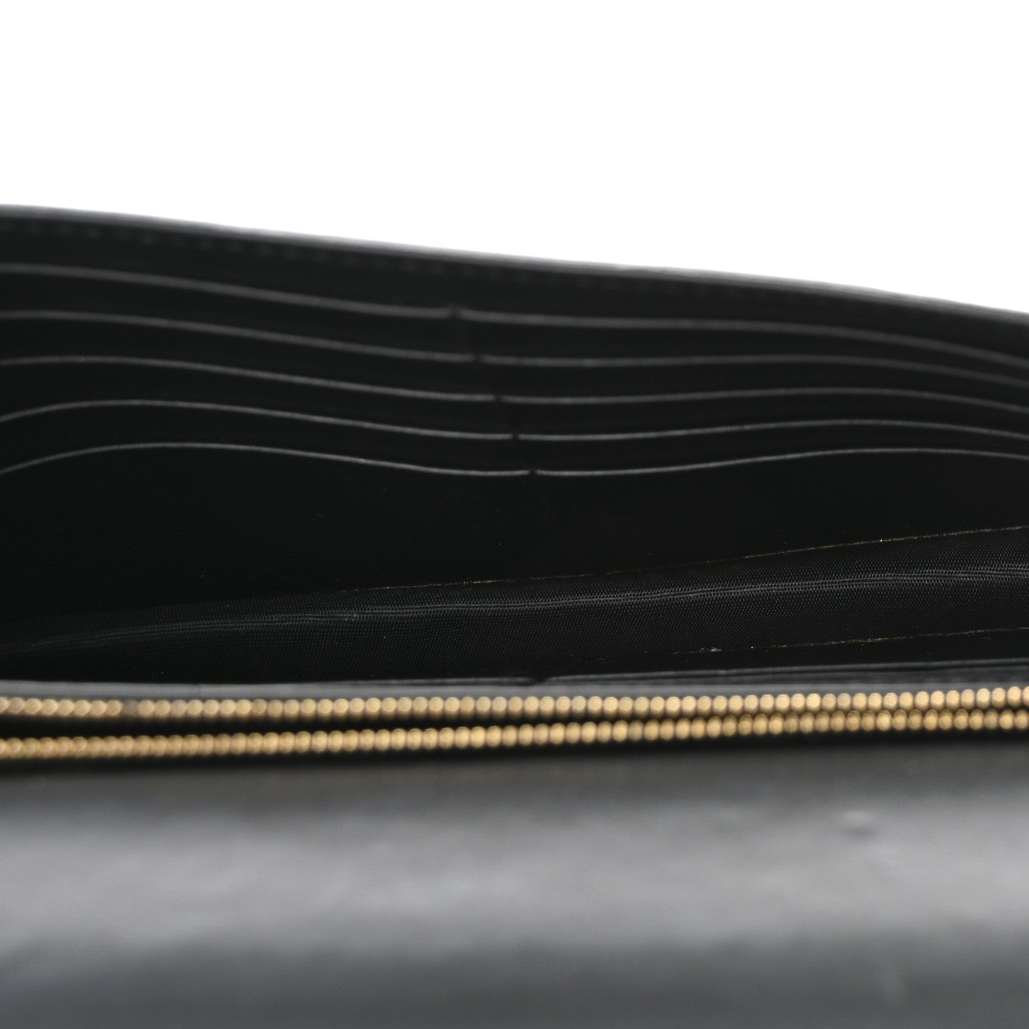 Gucci Guccissima Icon Chain Wallet Black Black 5 of 9