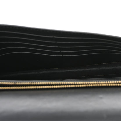 Gucci Guccissima Icon Chain Wallet Black Black 5 of 9