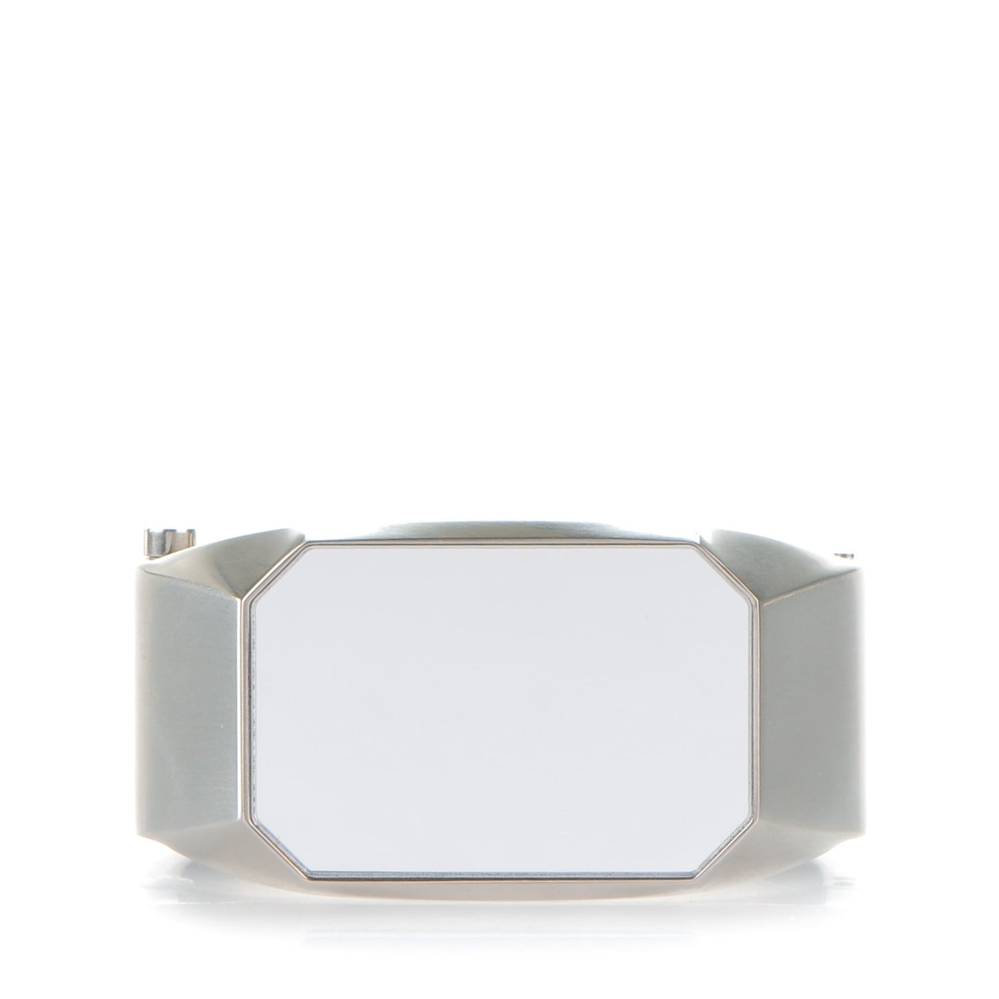 Metal CC Mirror Cuff Silver