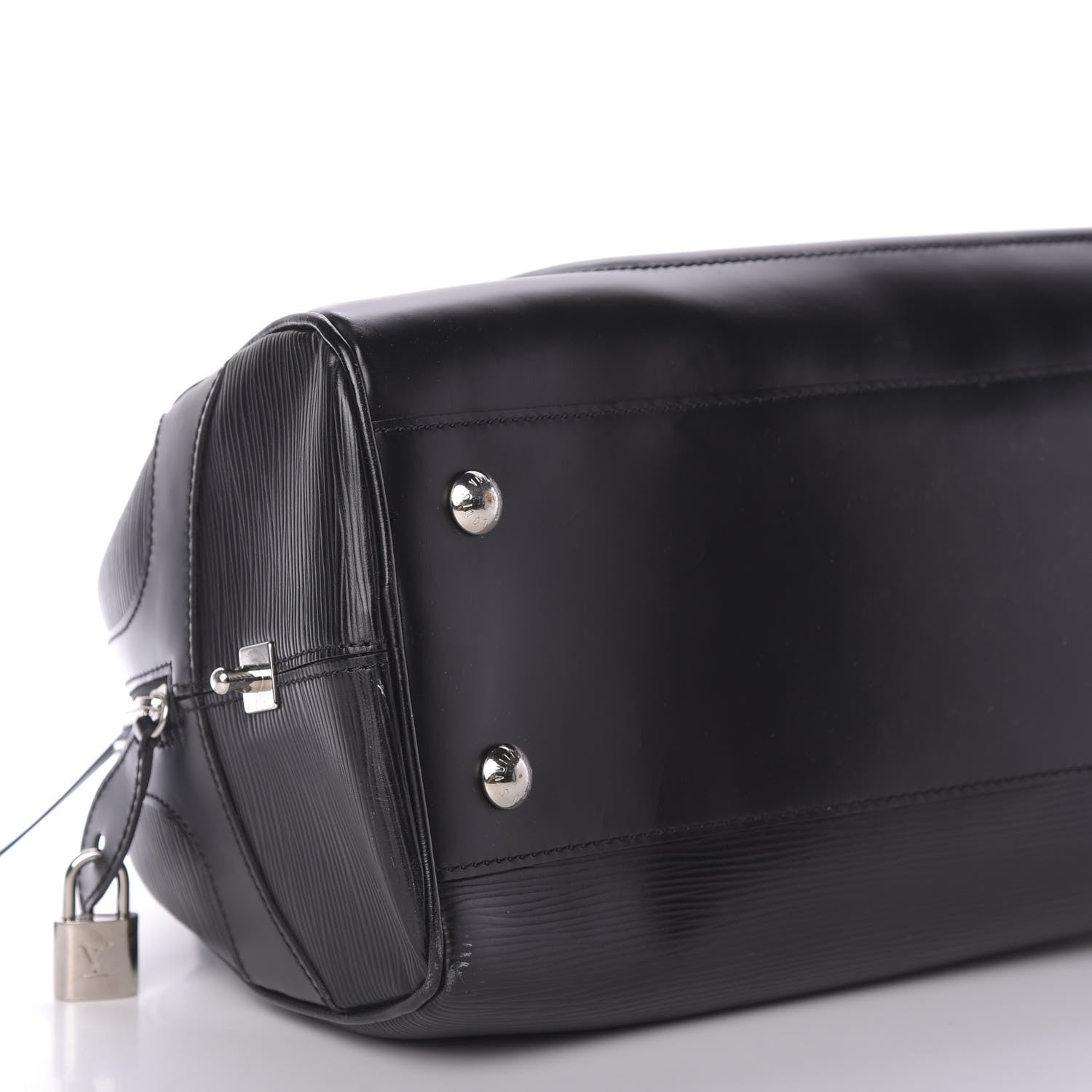 Louis Vuitton Epi Bowling Montaigne GM Black 6 of 9