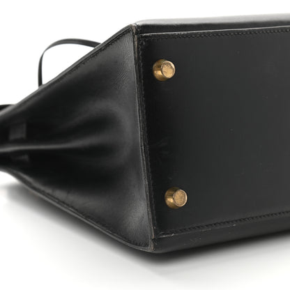 Hermes Box Kelly Sellier 28 Black 8 of 14