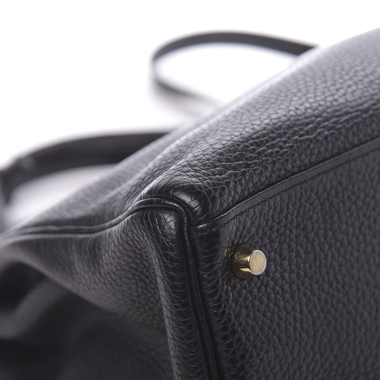 Hermes Togo Kelly Retourne 32 Black 10 of 13