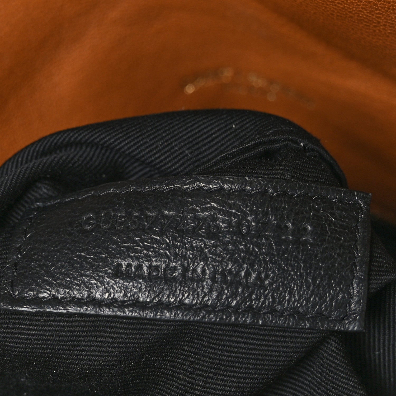Saint Laurent Lambskin Quilted Small Loulou Puffer Monogram Chain Satchel Dark Honey 7 of 9