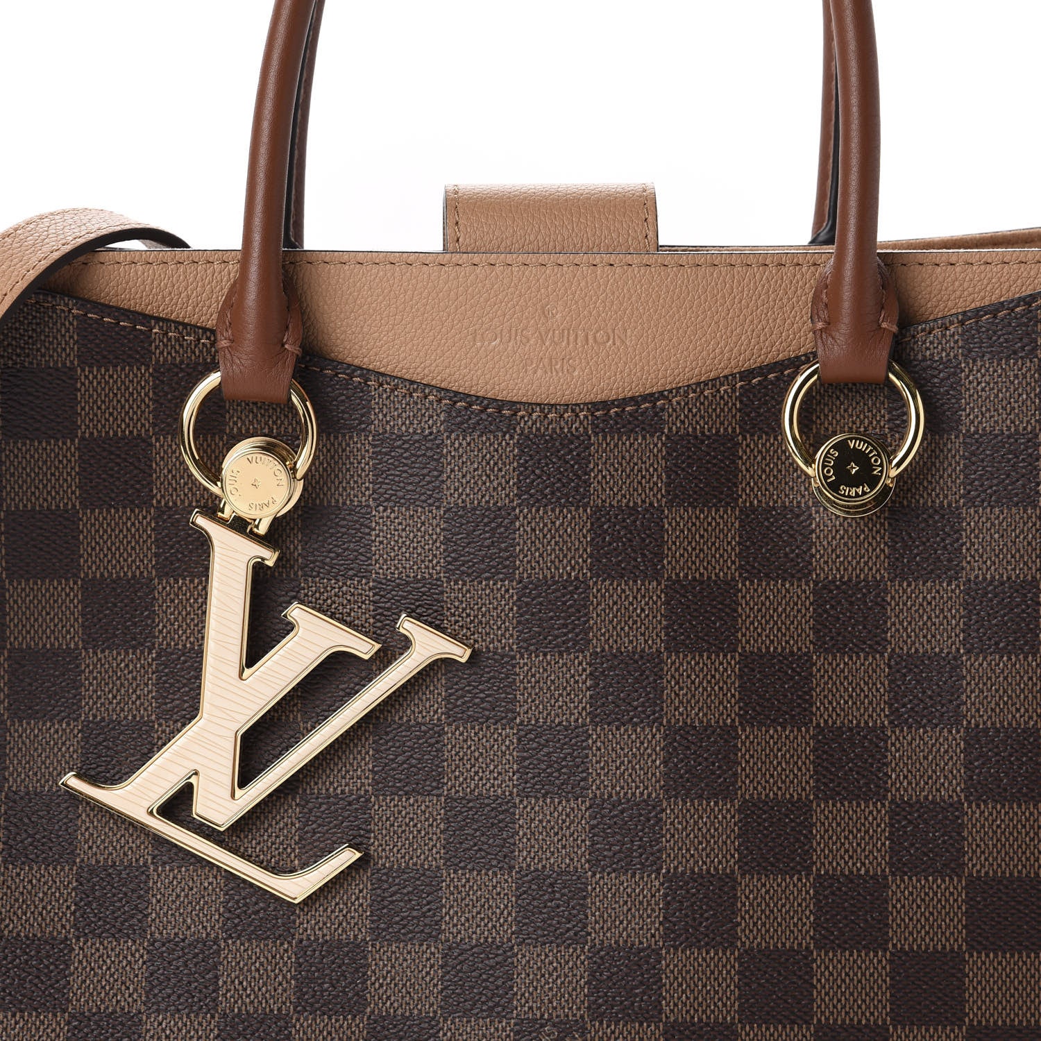 Louis Vuitton Damier Ebene LV Riverside Creme 11 of 11